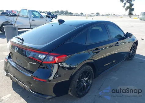 2025 Honda Civic Sport from USA, damaged, VIN 19XFL2H8XSE018653